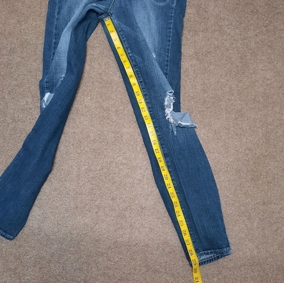 PAIGE Verdugo Ultra Skinny Destructed Decker 31 - Picture 11 of 15